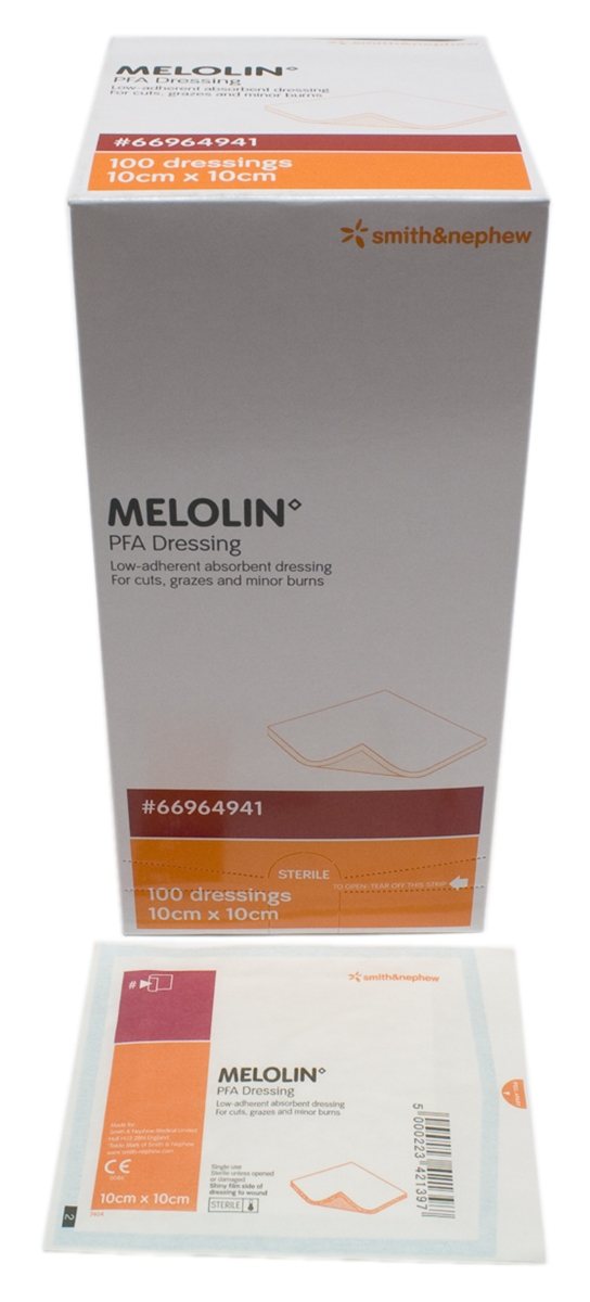 Melolin Sterile Dressings 10cm x 10cm (Ref: 66964941)