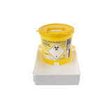 Sharpsguard Yellow Lid Container 2.5 Litres (Ref: DD472YL)