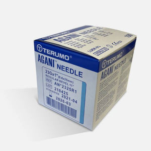 Terumo Agani Hypodermic Needle Blue 23G x 32mm - Box of 100 (Ref: 2332R1)