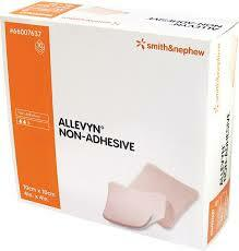 Allevyn Non-Adhesive Dressing 5cm x 5cm - Pack of 10 Single Dressings (Ref: 66157643)
