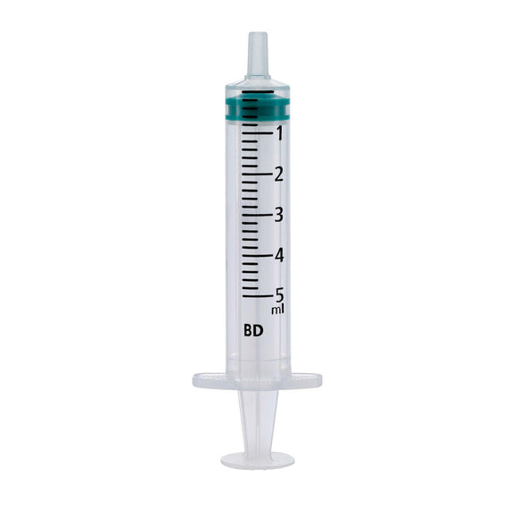 BD Emerald Hypodermic Luer Slip Concentric Syringe 5ml - Box of 100 (Ref: 307731)