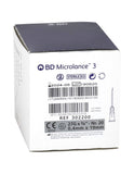 BD Microlance Needles Grey 27g x 0.75 inch - Box of 100 (Ref: 302200)