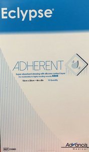 Eclypse Adherent Dressing - 10cm x 20cm - Pack of 10