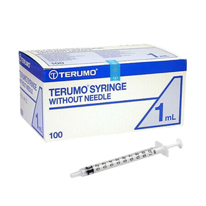 Terumo Luer Slip Concentric Syringe 1ml - Box of 100 (Ref: MDSS01SE)